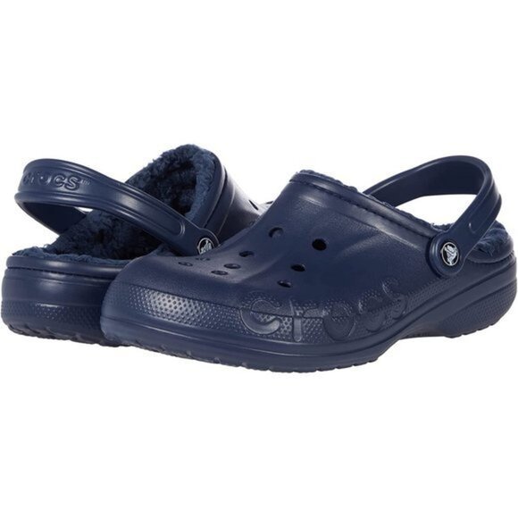 Crocs Baya Lined Clog Navy men shoes size 9 - Picture 3 of 10